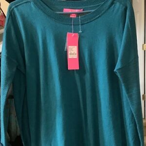 Lilly Pulitzer Inky Tidal Cobo Sweater, XXS, new‎